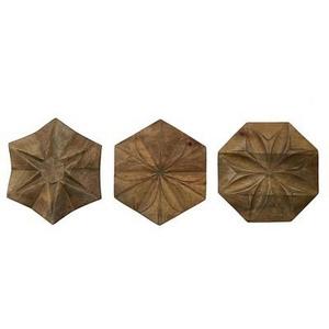 Carved Wood set of 3 - Threshold™