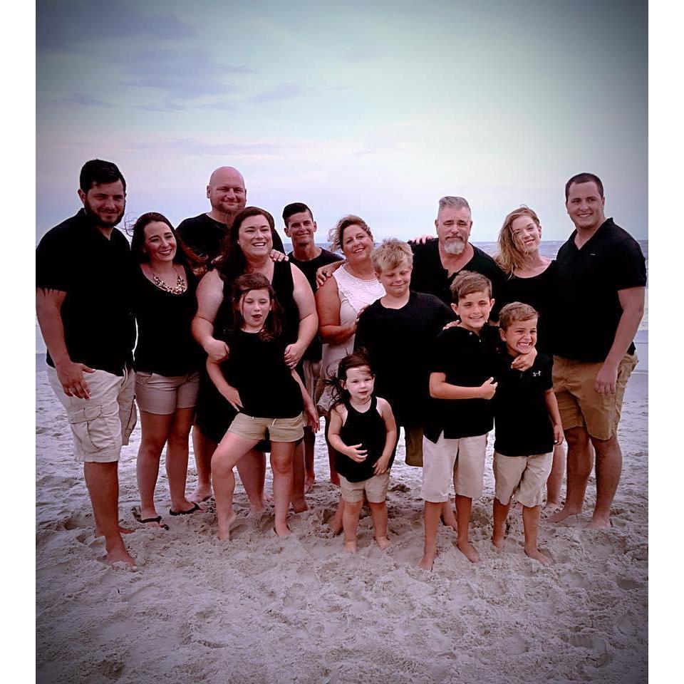 We call this the "Everyone-wear-black-shirts-and-khaki-pants-except-me-because-I'm-Karen" West Family Photo