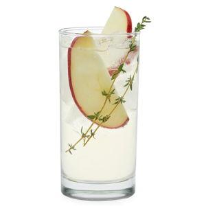 Libbey Heavy Base Drinking Glasses Set of 8, 15.5 Oz Elegant, Weighted Clear Water Glasses, Dishwasher Safe Glass Cups Set for Parties, Birthdays