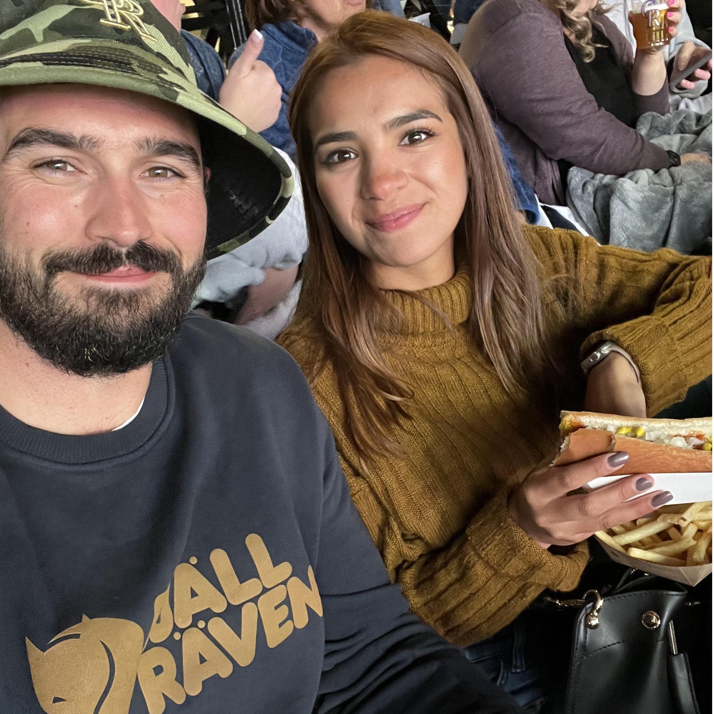 The day Darcy asked Nata to be his girlfriend 💕⚾