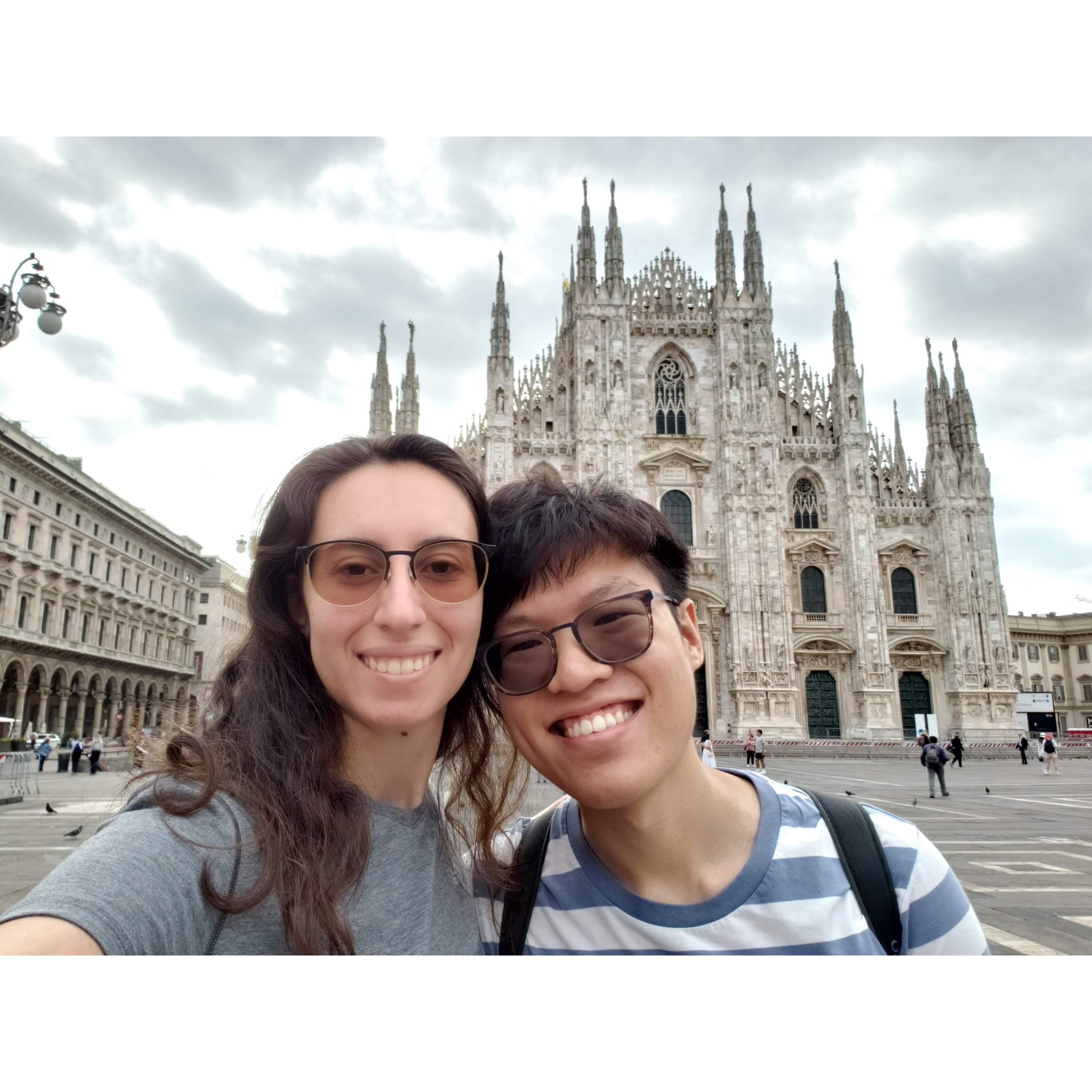 Hello, Italy! Didn't expect to wind up in Milan but what a fun last minute adventure!