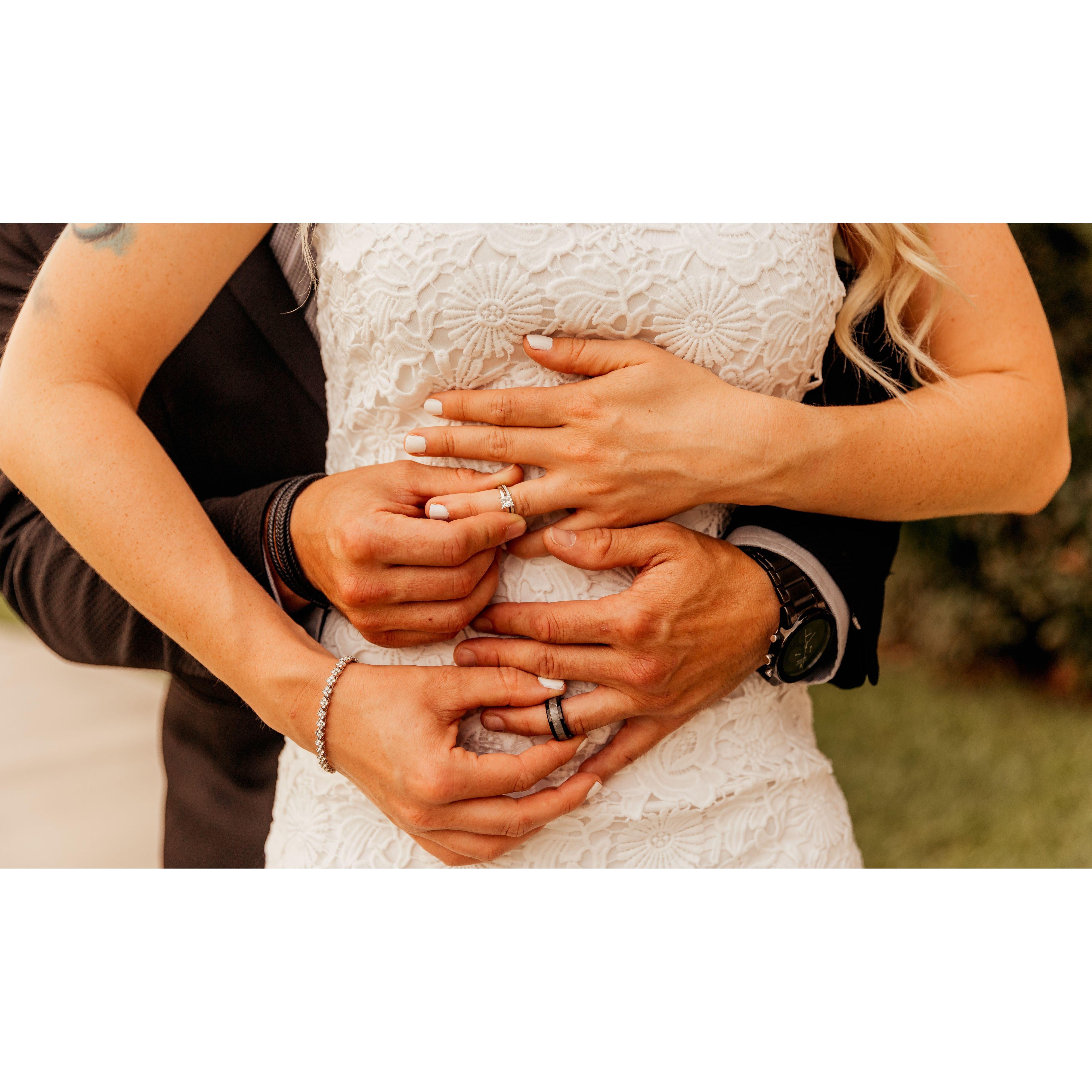 Photos from our legal marriage in July 2023