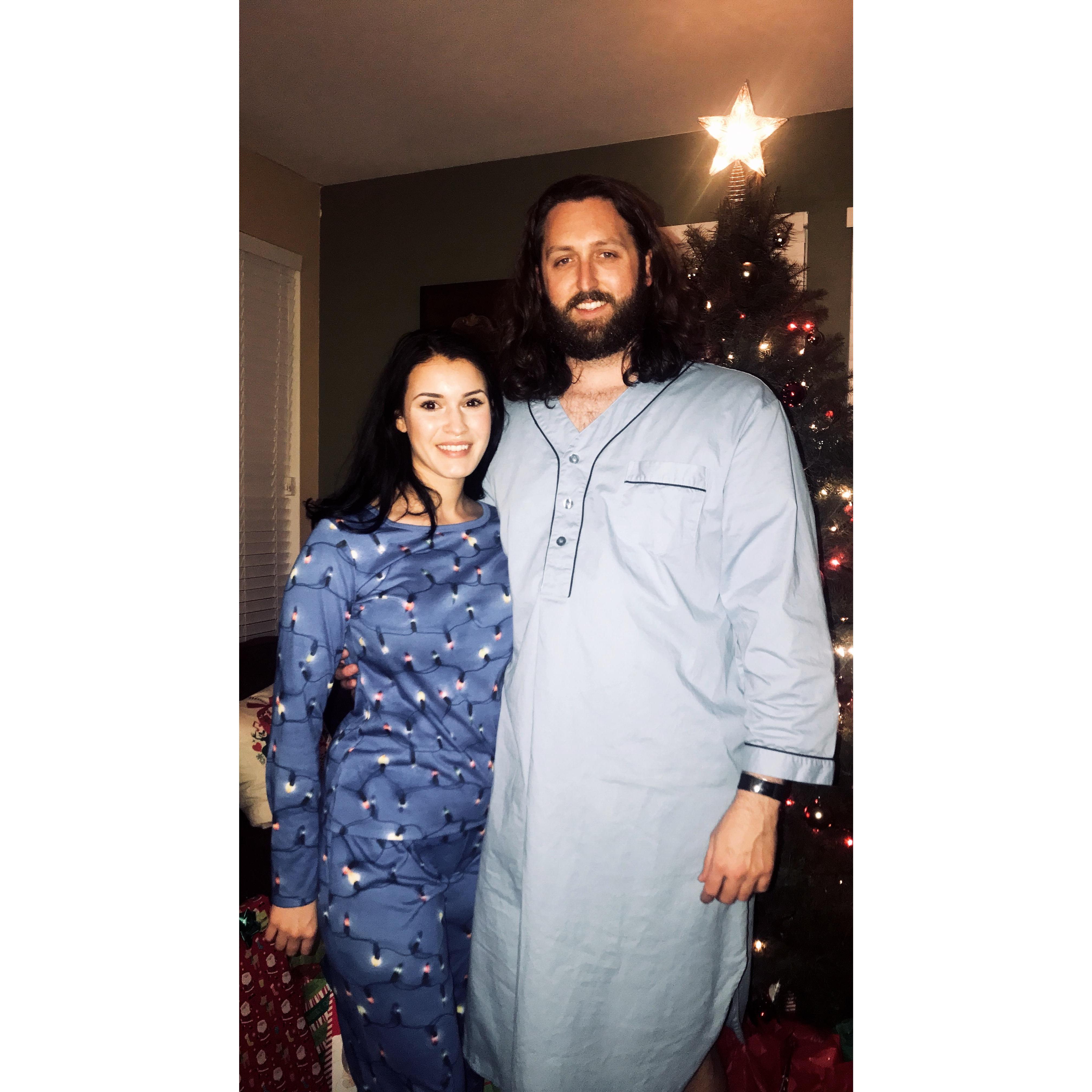 Christmas pajama party 2017