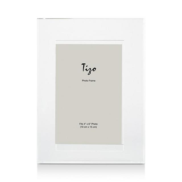 Tizo - Crystal Plain Frame, 4" x 6"
