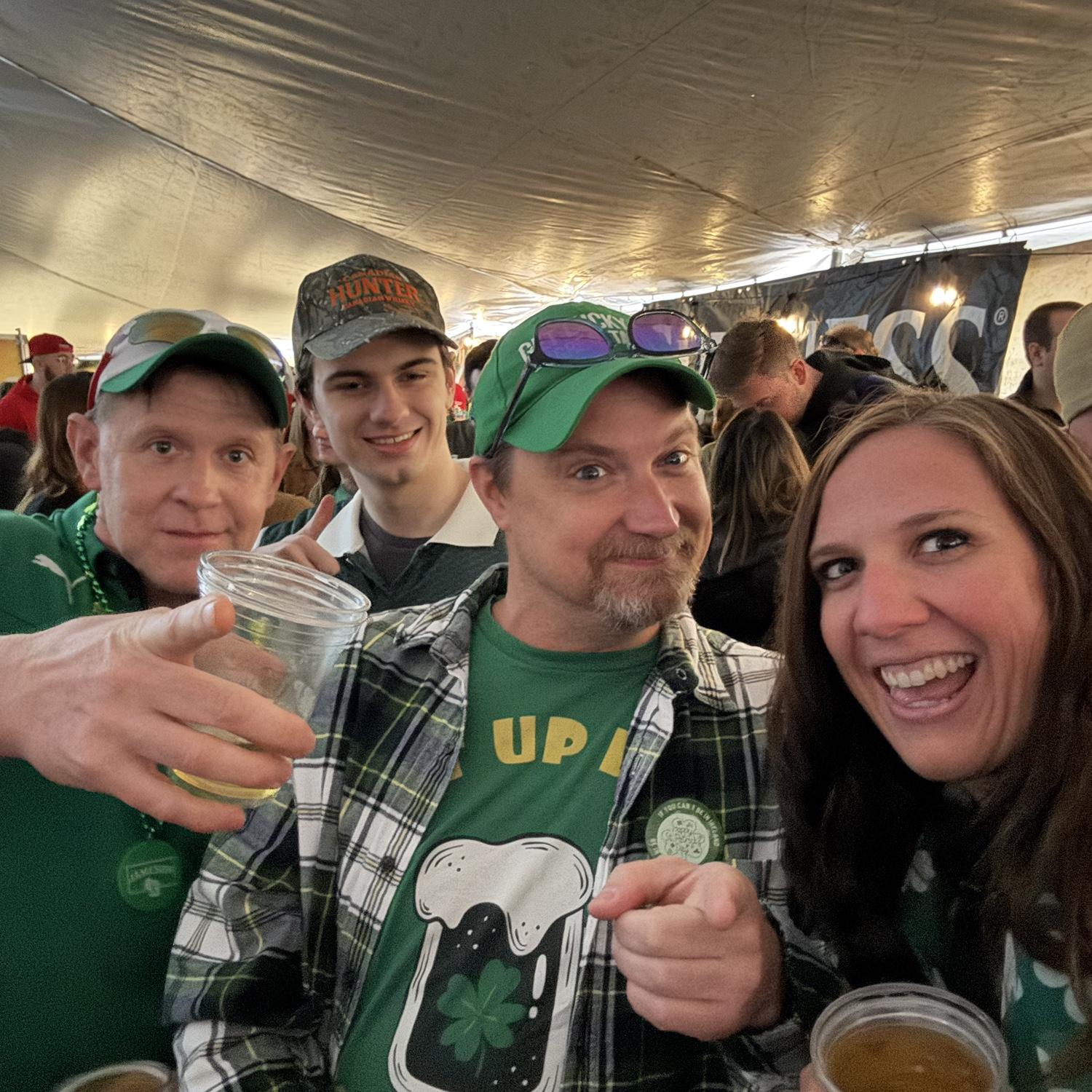 Dublin's St Patty's Day Tent party tradition!
