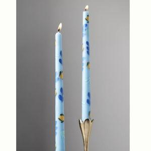 Dimitria Handpainted Taper Candles, Set of 2 (Anthropologie)