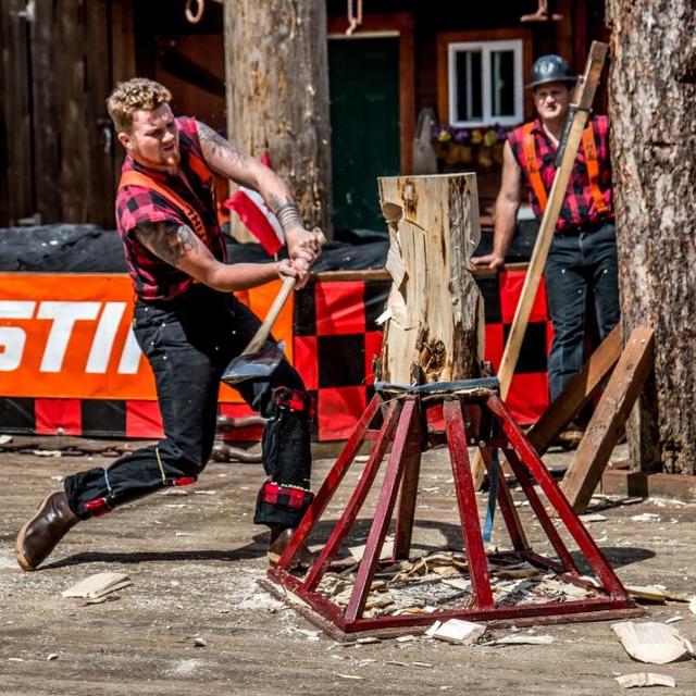 Honeymoon Excursion Alaskan Lumberjack Show