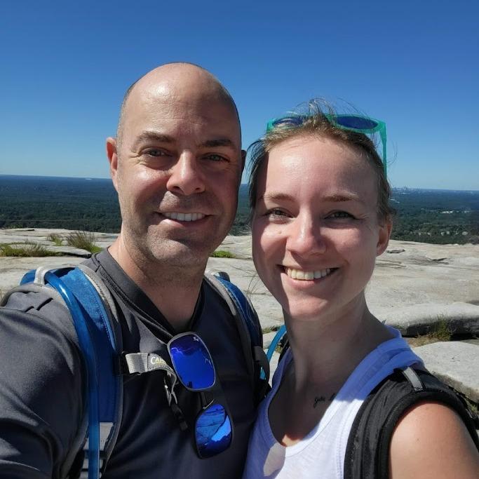 Hiking Stone Mountain.