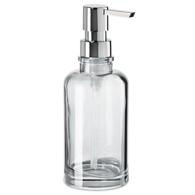OGGI® Round Glass 12 oz. Soap Dispenser in Clear