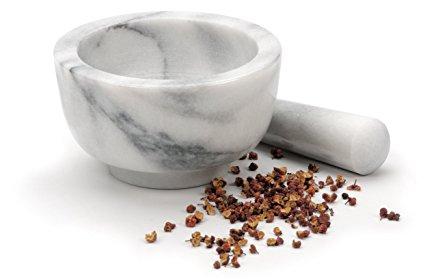 Marble Mortar and Pestle