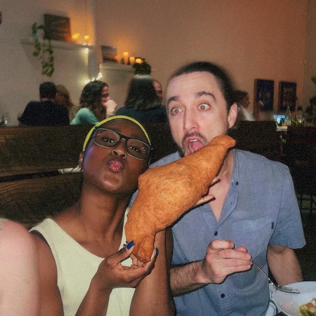 The biggest calzone we've ever seen.