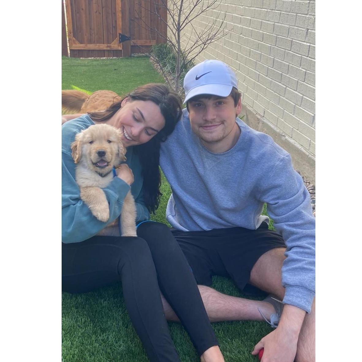 We welcomed our newest family member in February 2021 - Calvert Tick!