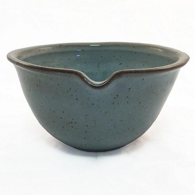 Southern Living New Nostalgia Collection Speckled Dip Bowl with Pour Spout