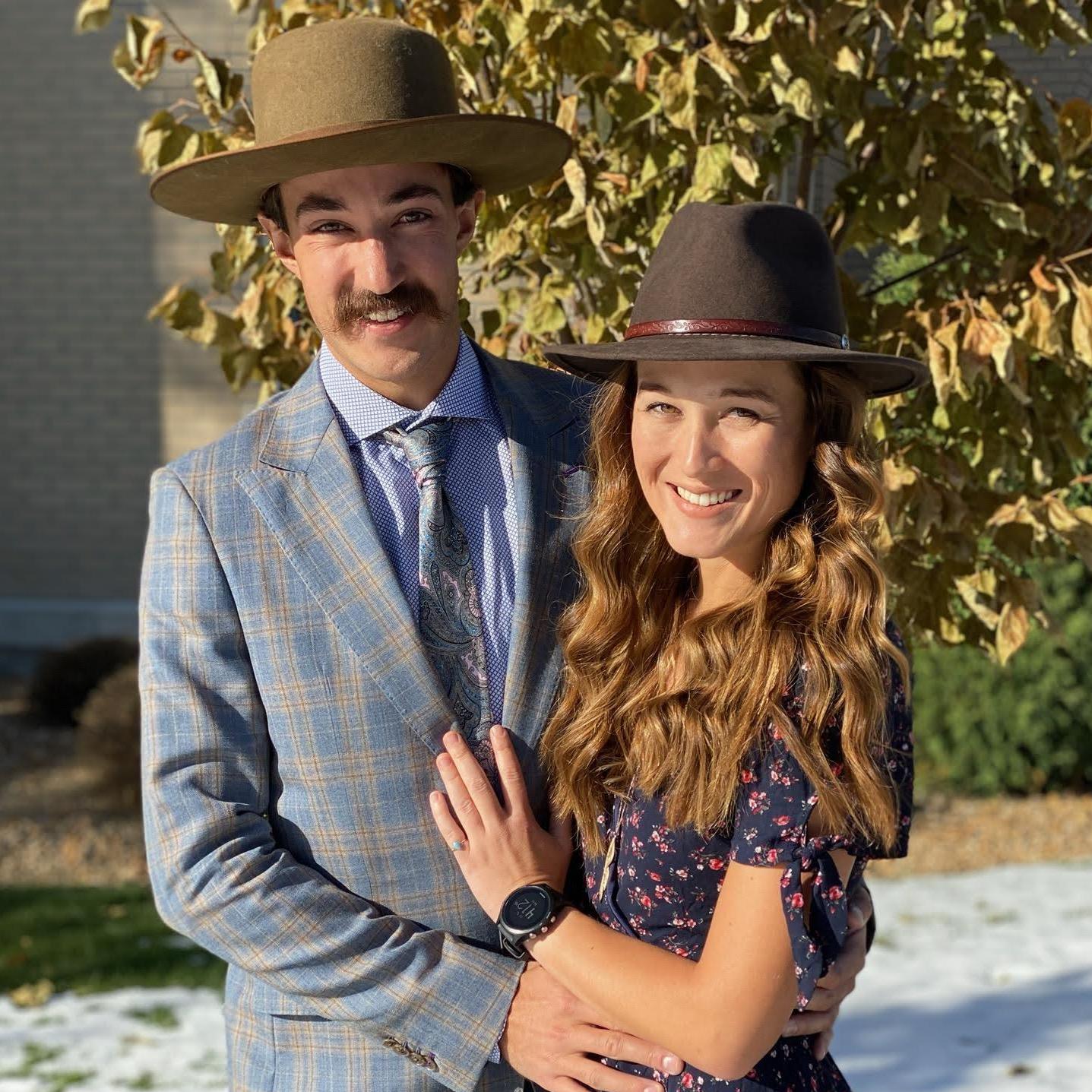 At a wedding in Bozeman Montana