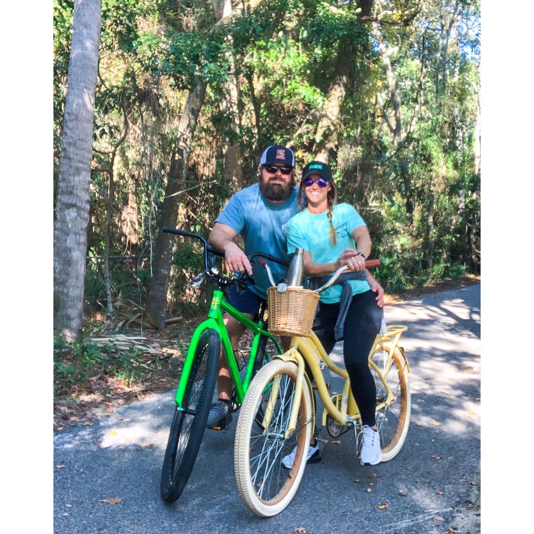 Biking through HHI