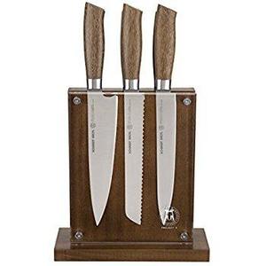 Project X by Schmidt Brothers 7 Piece Hudson Home Group Cassia Knife set, Stainless Steel