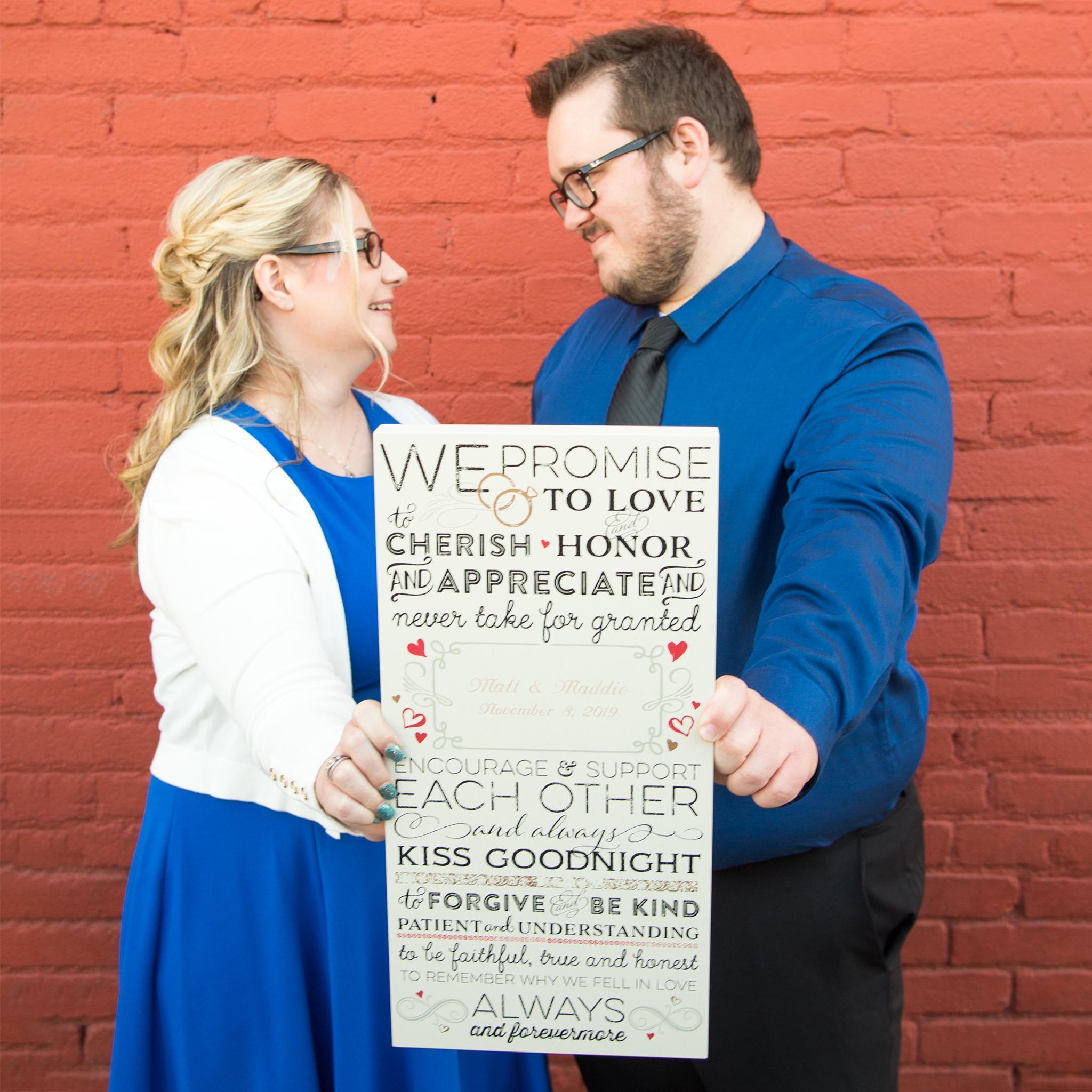 We promise...