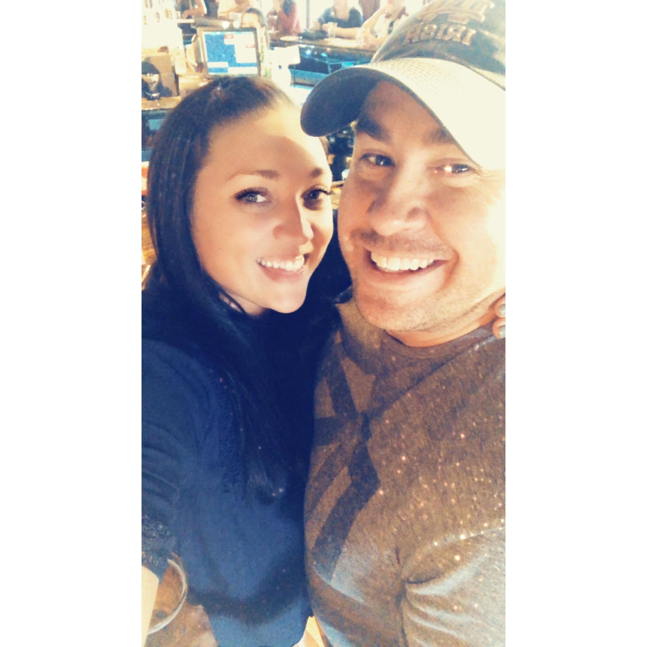 Then 3 weeks later it was Xen's bday. Marking one year since we'd met.