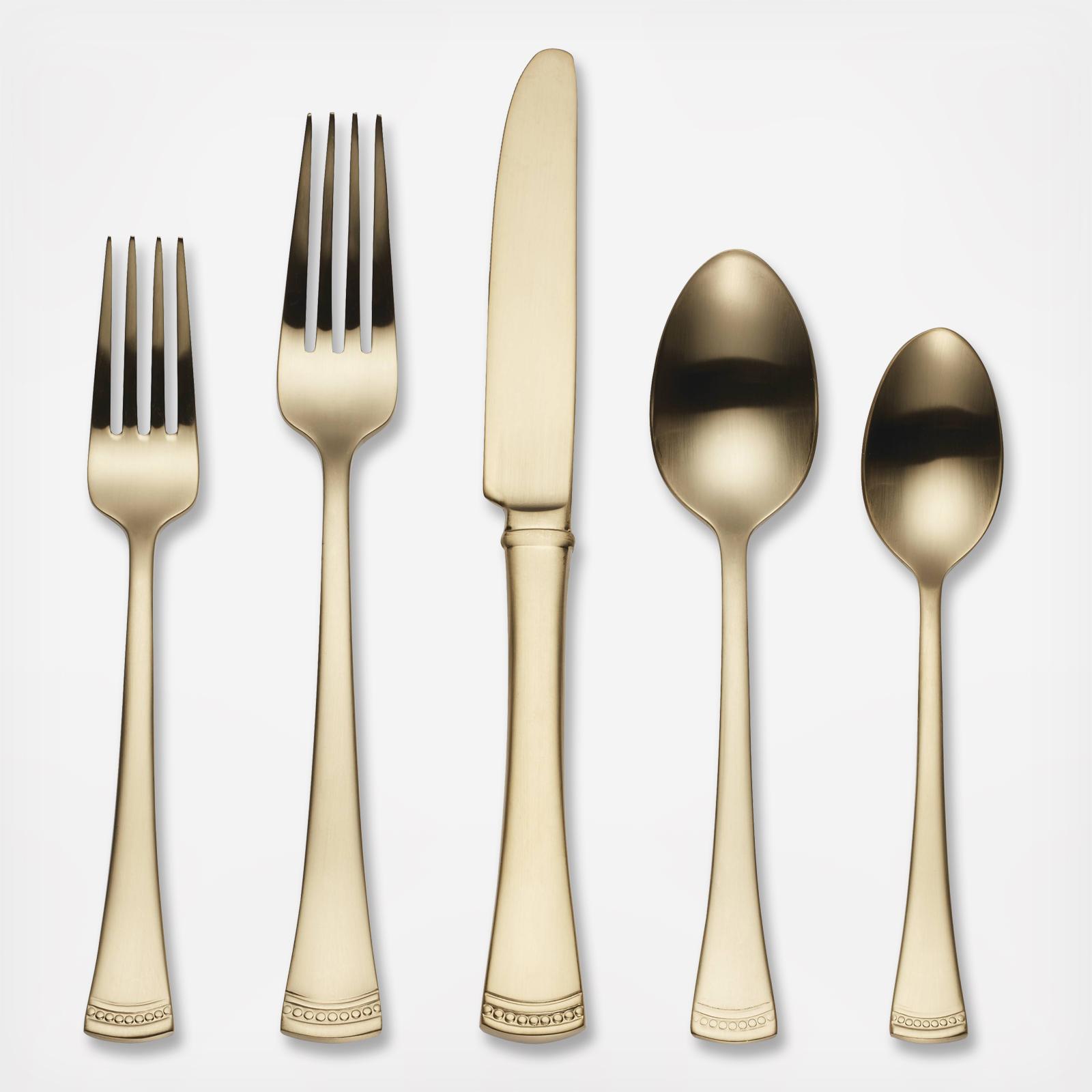 Lenox Portola Black 20-Piece Flatware Set