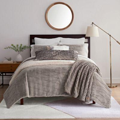UGG® Griffin 3-Piece King Comforter Set in Fawn