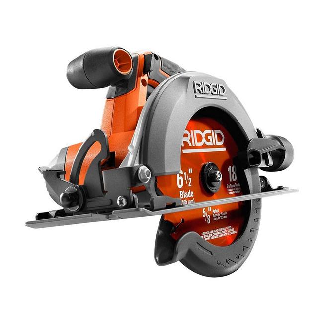 RIDGID 18V Cordless 6 1/2 in. Circular Saw (Tool Only)