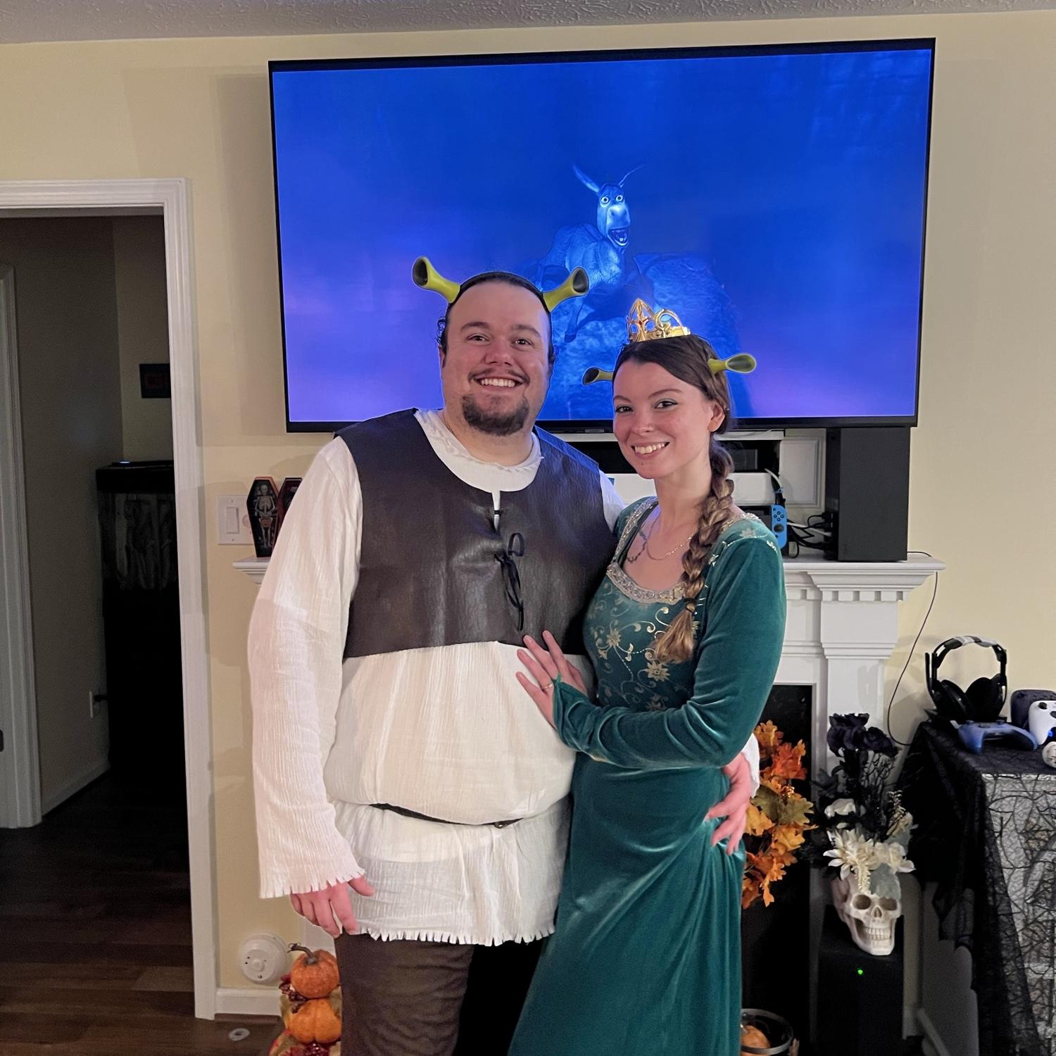 Shrek and Fiona
Halloween October 31, 2024