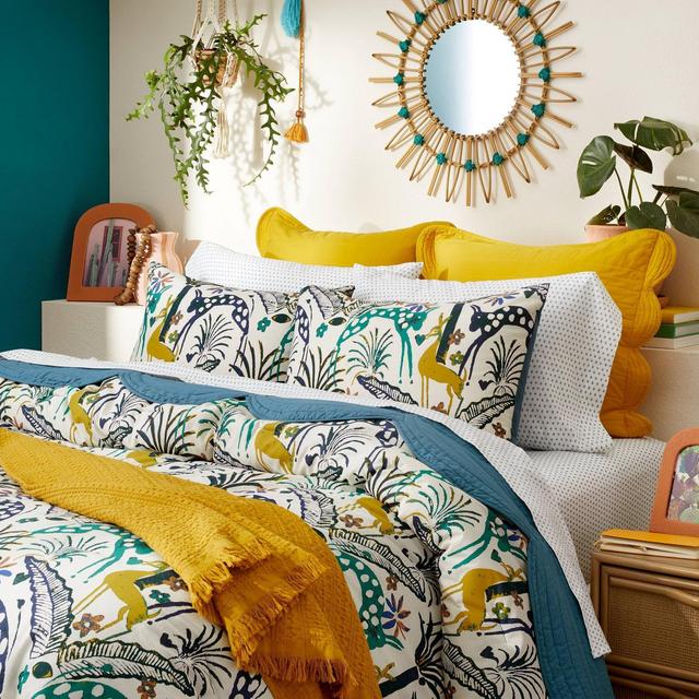 3pc King Jungle Print Comforter & Sham Set - Opalhouse™ designed with Jungalow™