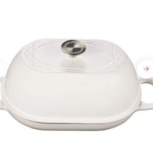 Krustic 5.5 Qt Oval Dutch Oven | Cast Iron Sourdough Bread Baker