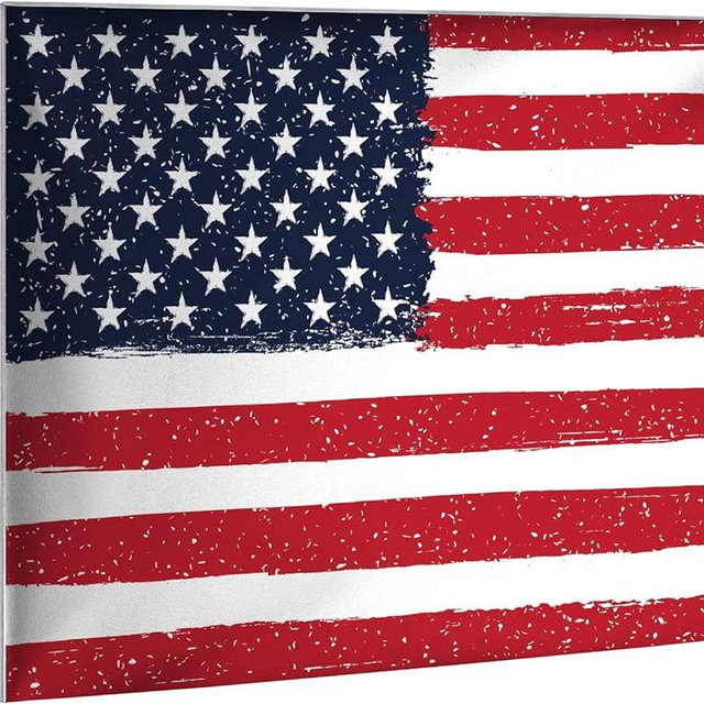 Outdoor TV Cover 65 Inch Waterproof and Weatherproof TV Covers | Outdoor TV Enclosure | Smart Shield TV Screen Protector for Outside TV | Cover for Moving | TV Display Protectors – US Flag