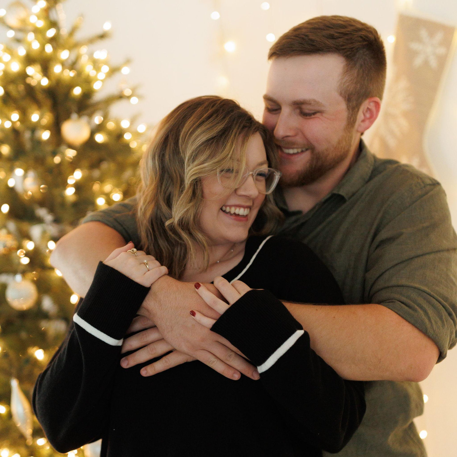 Our first Christmas - Photo by McKinley Made