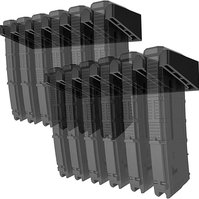 Solid ABS Standard PMAG Wall Mount, Mag Holder, Home Magazine Storage Rack