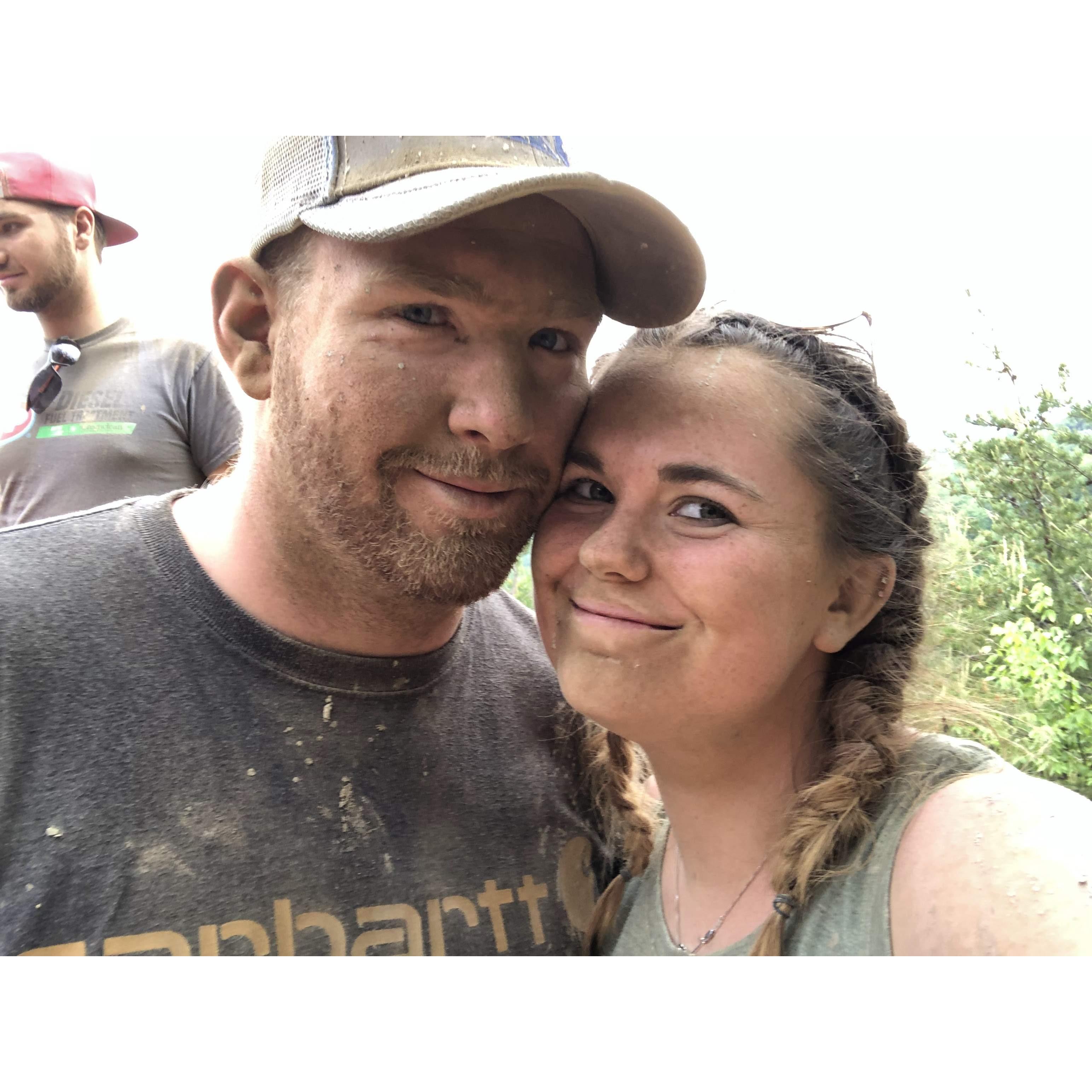first vacation together was a long one! one week in Tennesse in a small cabin with Logan's dad and two friends was definitely a test Kayla passed.