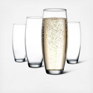 Stemless Champagne Flute, Set of 4