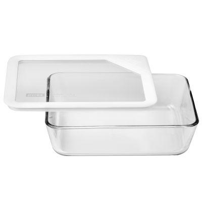 Pyrex®Ultimate 6 Cup Rectangular Storage Dish, White