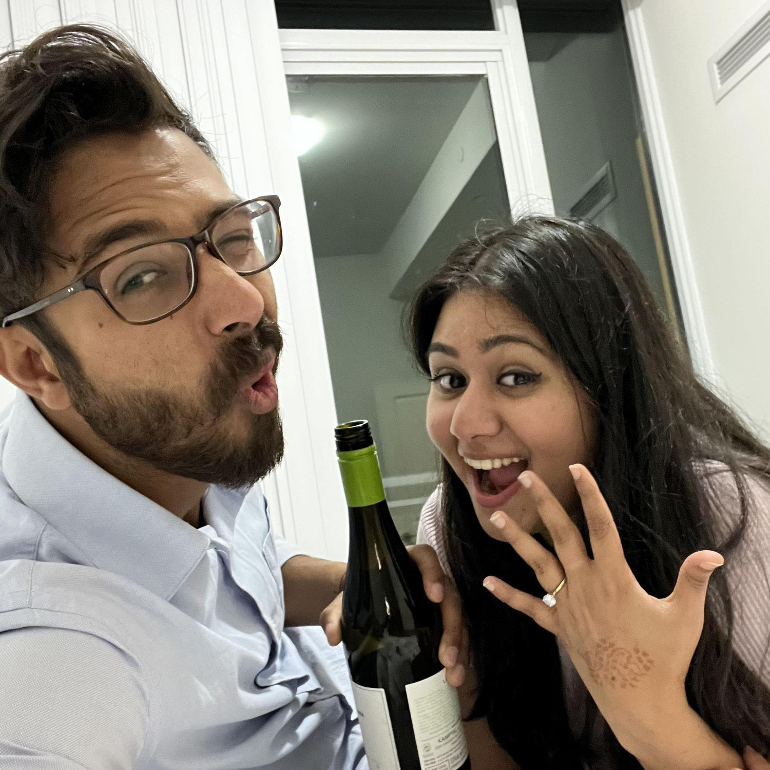 Best day of my life. The day she said yes!