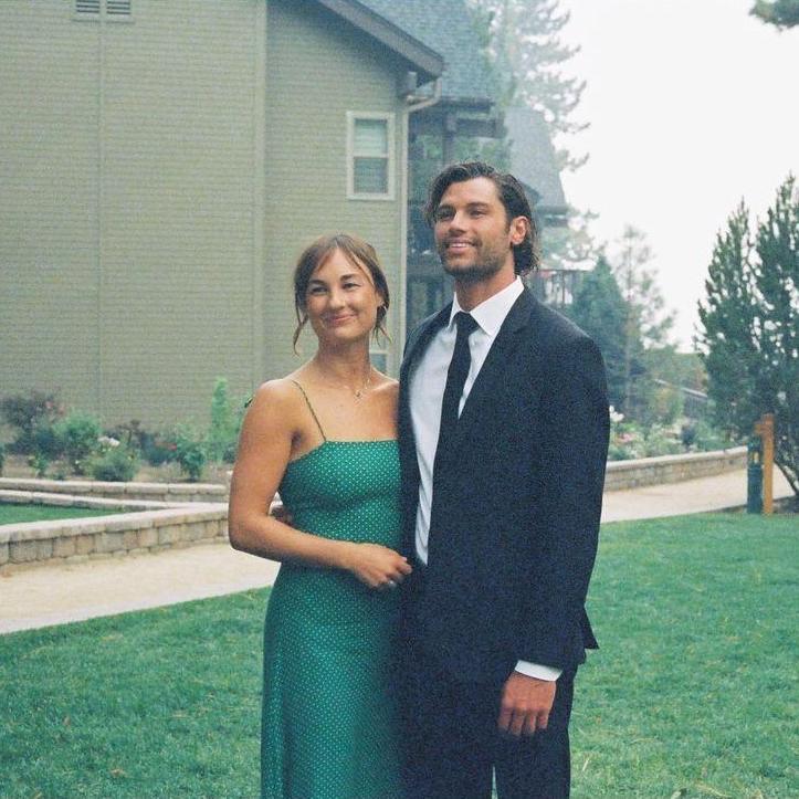 At Chris' sister Nicole's wedding