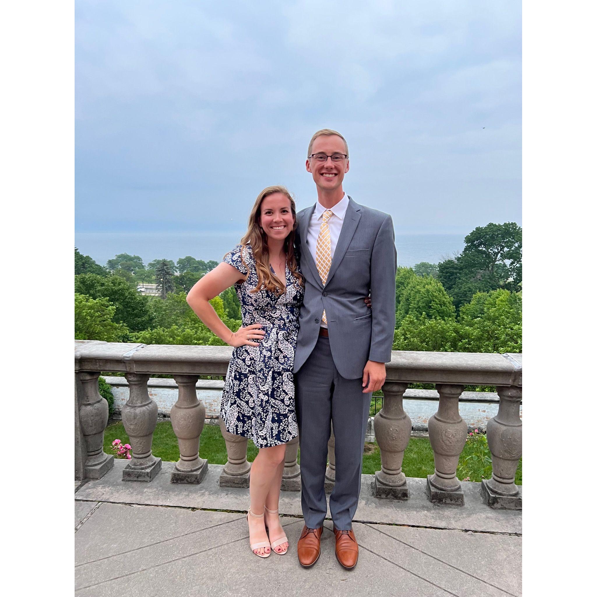 Celebrating our friends Sara & Jakob's wedding in Milwaukee - 2022