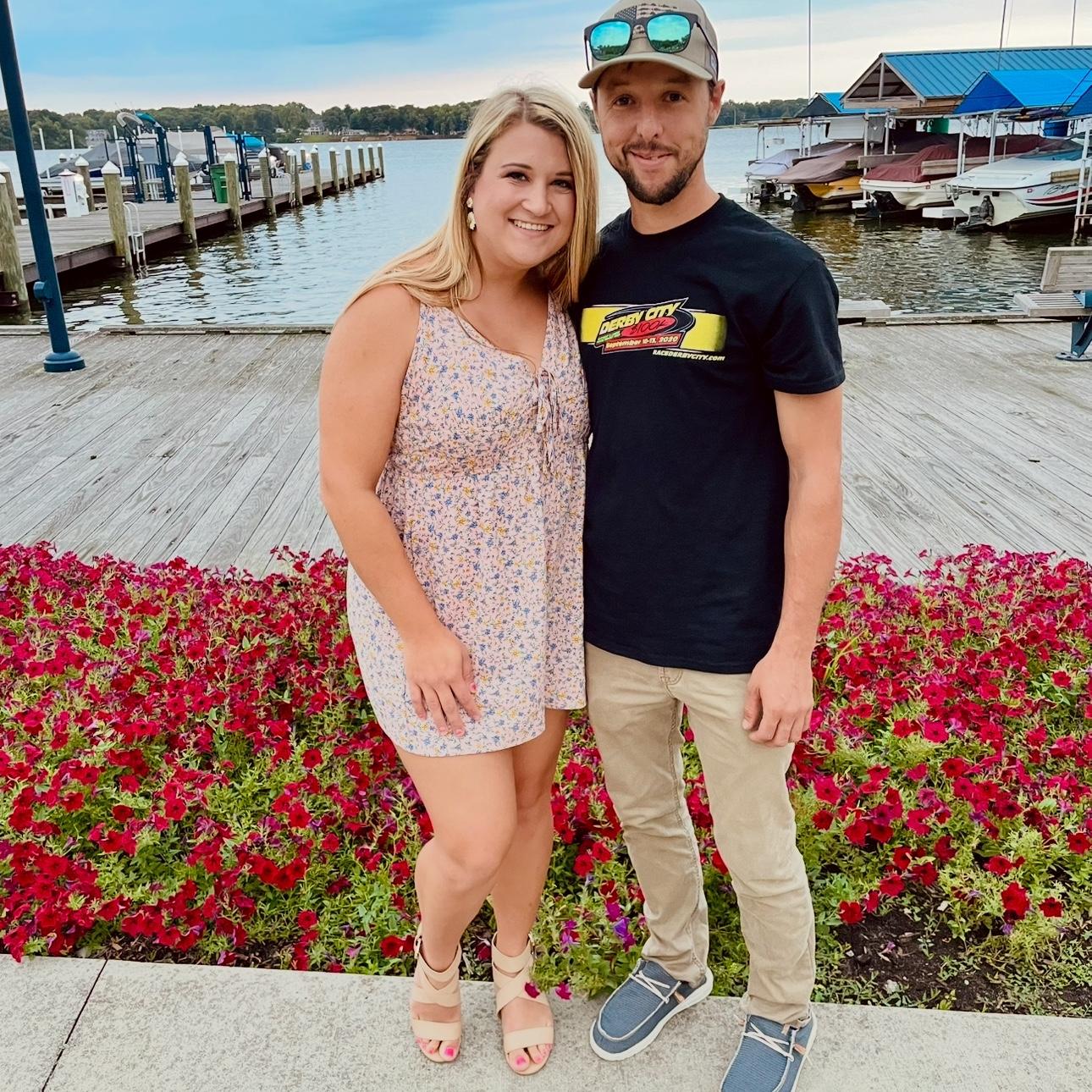 Our first picture together after 3 months of dating on Gabby’s 24th birthday.