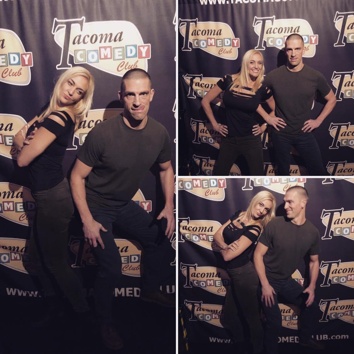 Date night at the Tacoma Comedy Club