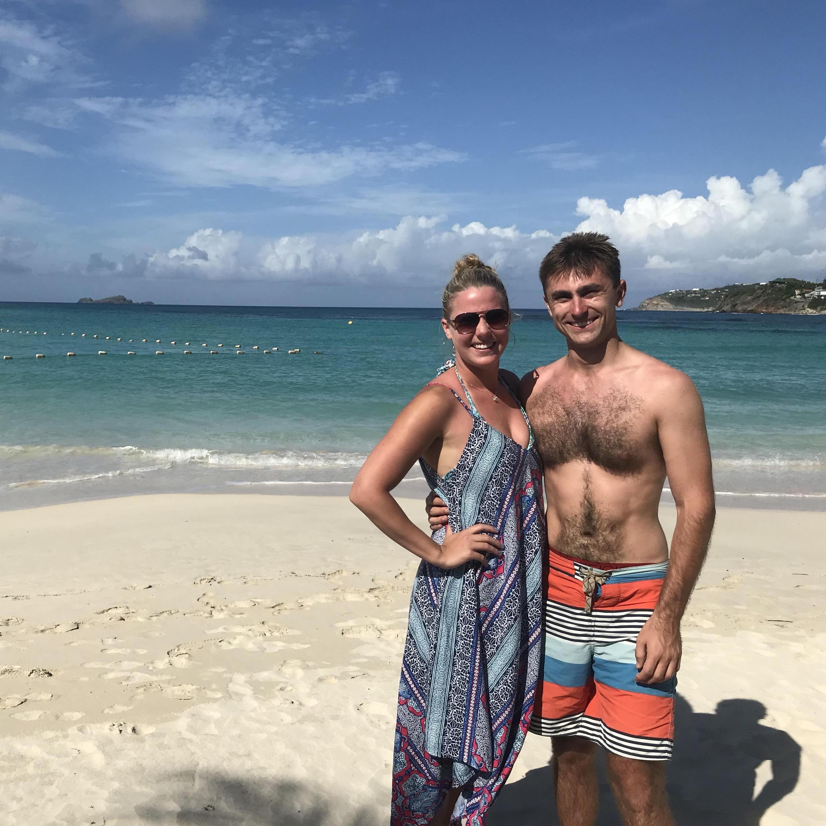 Hanging out at St Barths