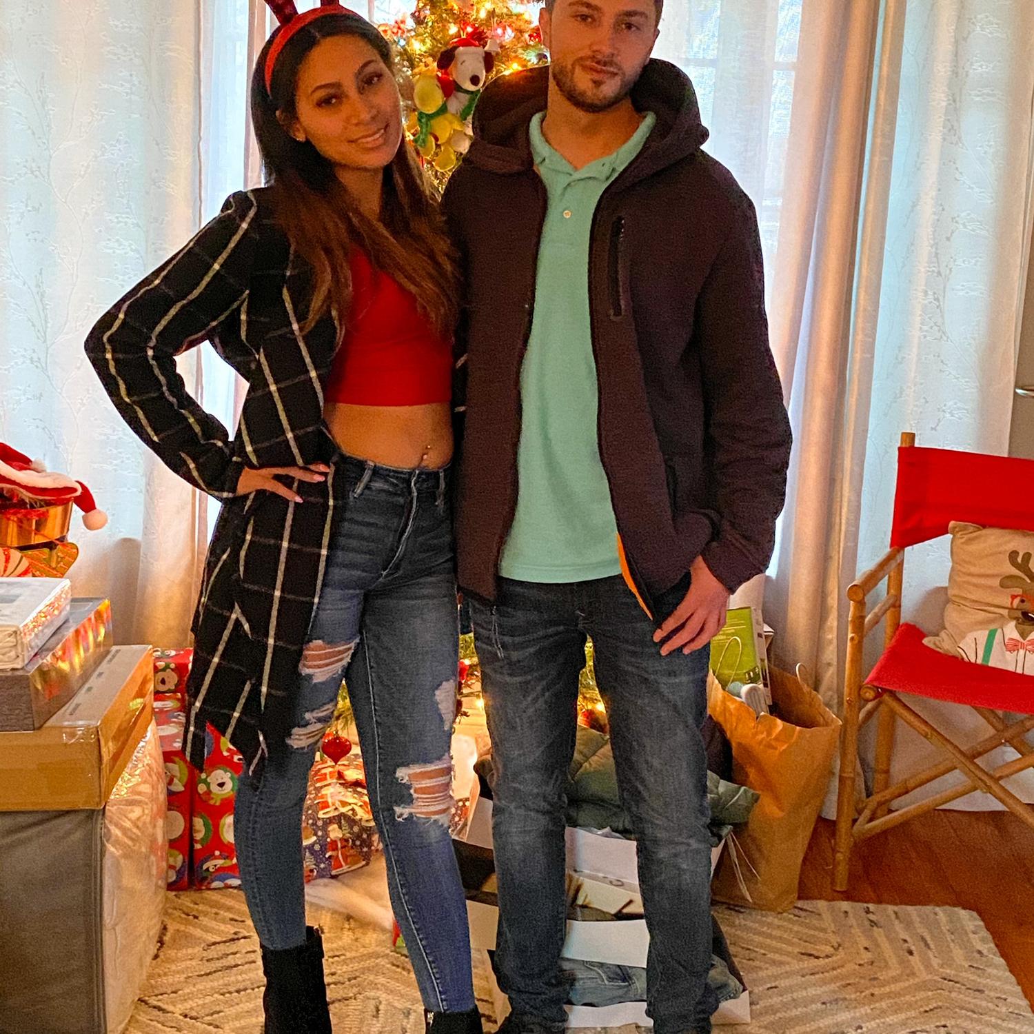 Our first Christmas spent together!