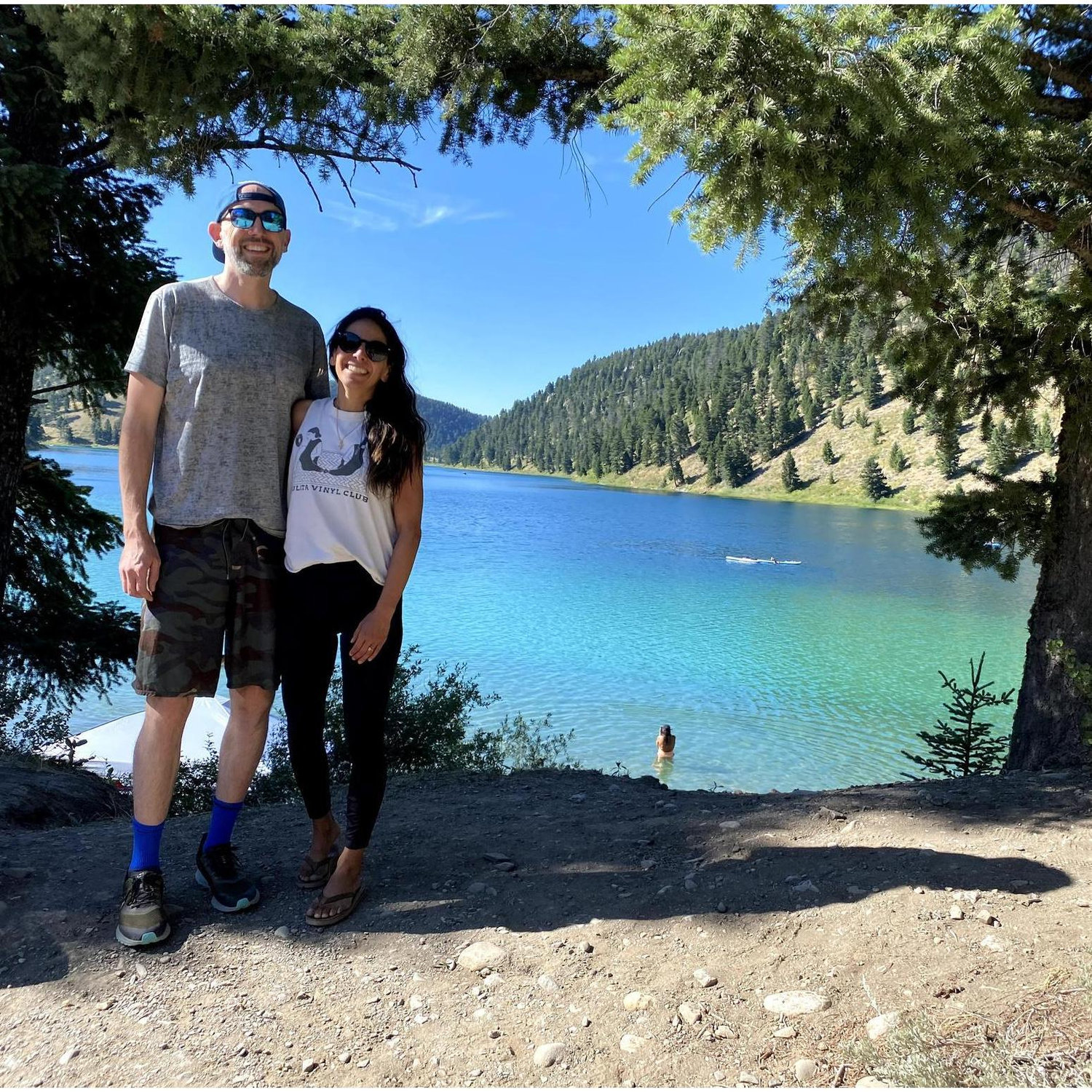 Beautiful Wade Lake in Montana