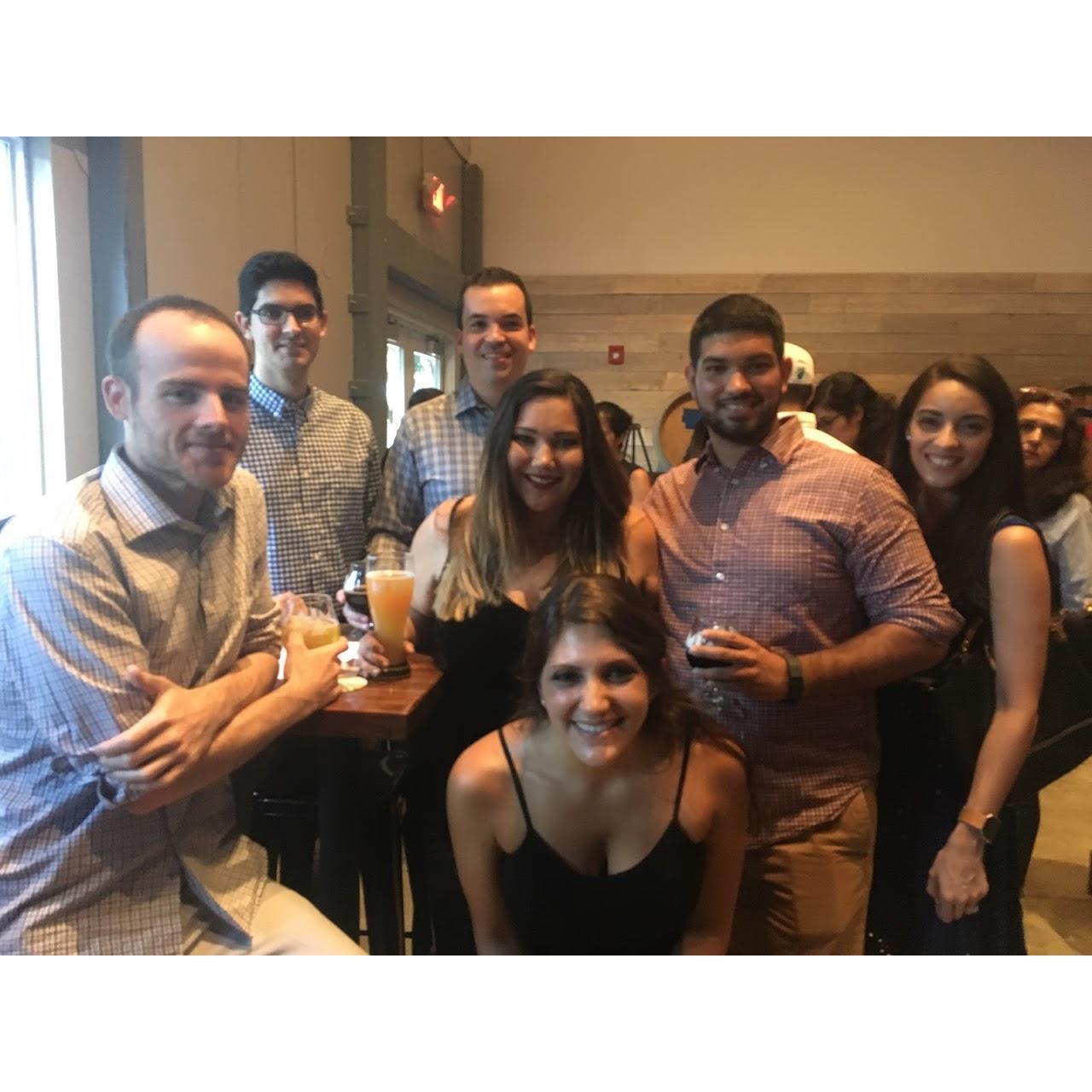 First time Kevin met Eli's whole family, Kelly and Fern's Engagement Party 7.2017