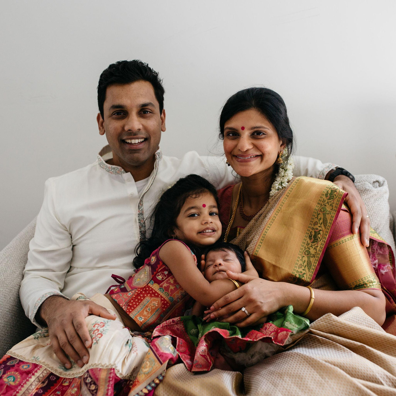 Sister & Brother-In-Law of the Groom: Meghana & Nithin Seshadri
