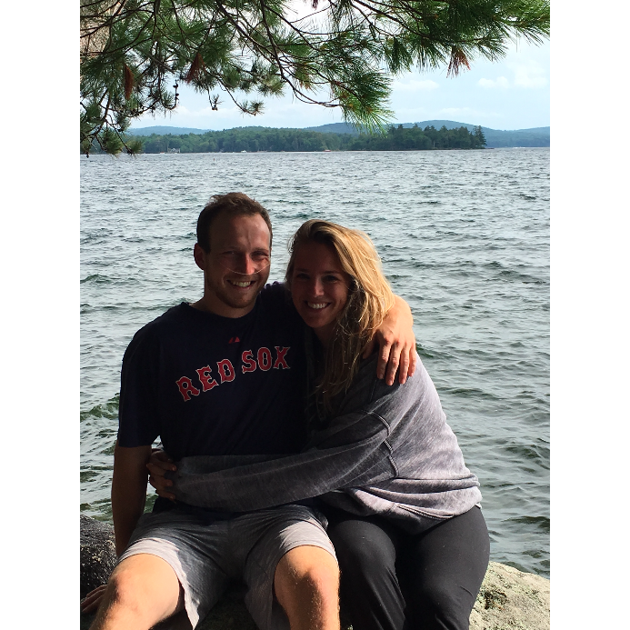 'The Rock' at our house on Lake Winnipesaukee, Wolfeboro NH | 2017