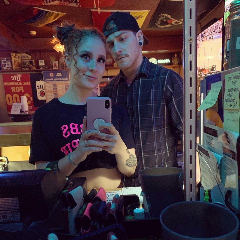 Bartending together!