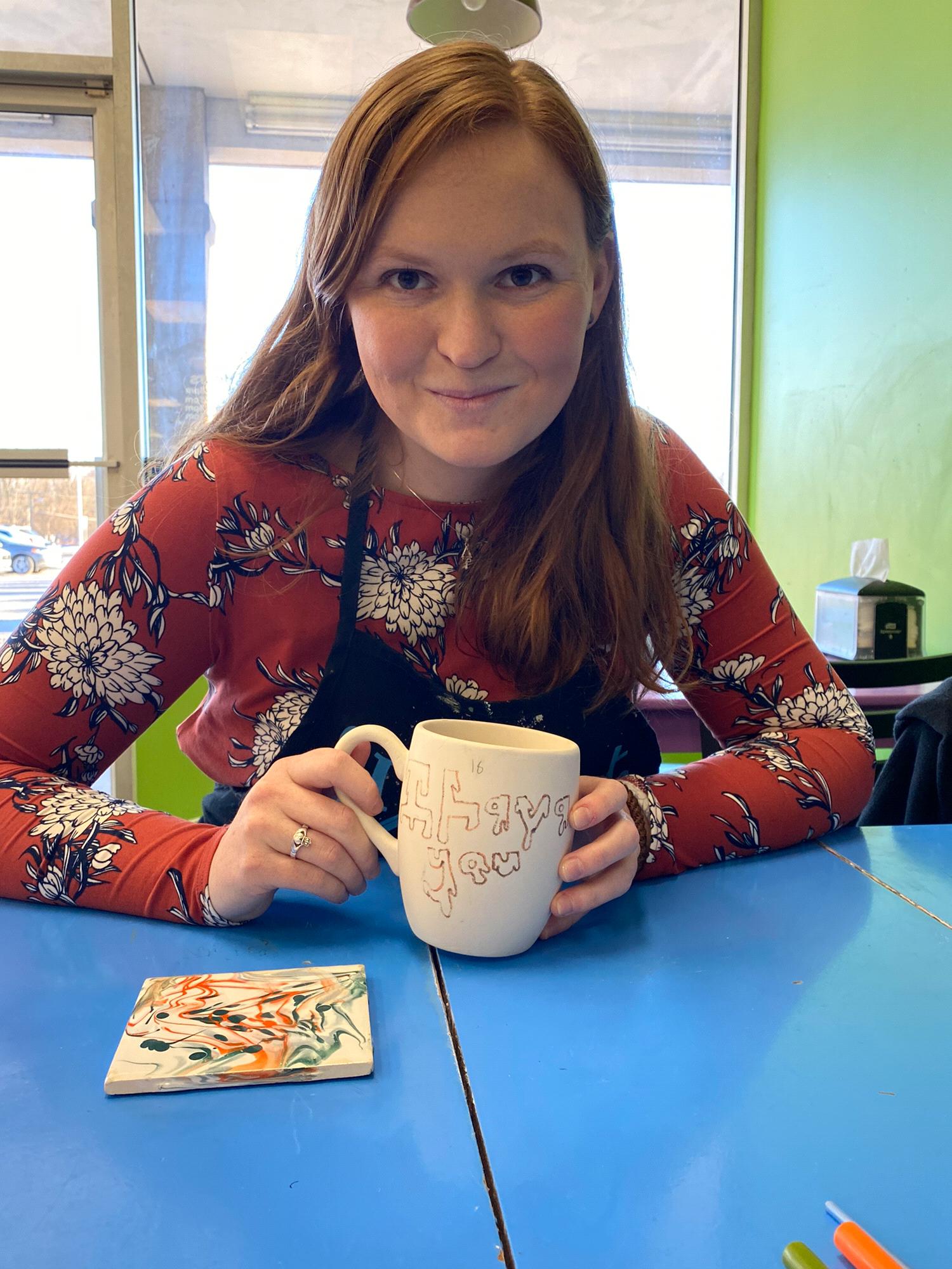 Pottery Making Valentine’s Day Date, February 2020