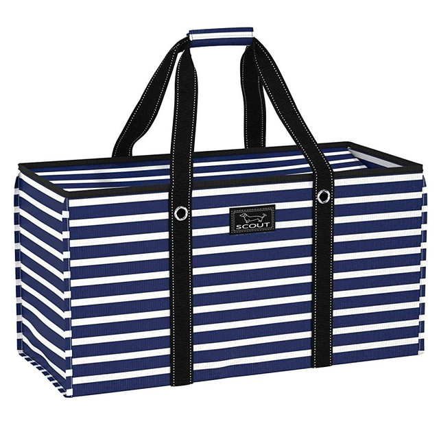 SCOUT Errand Boy Tote Bag, Extra Large Grocery Tote Bag with Max-Capacity Breakaway Zipper (Multiple Patterns Available)