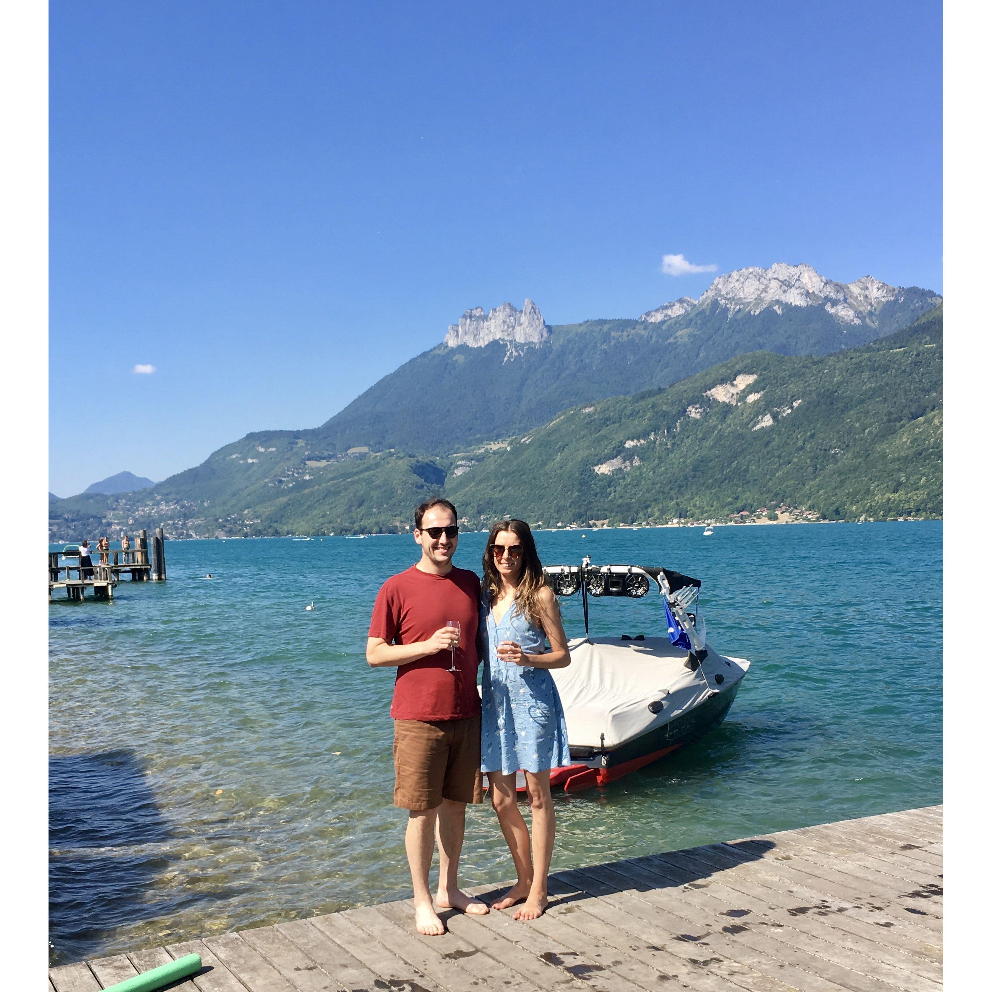 Our first trip to Annecy, France in 2018!