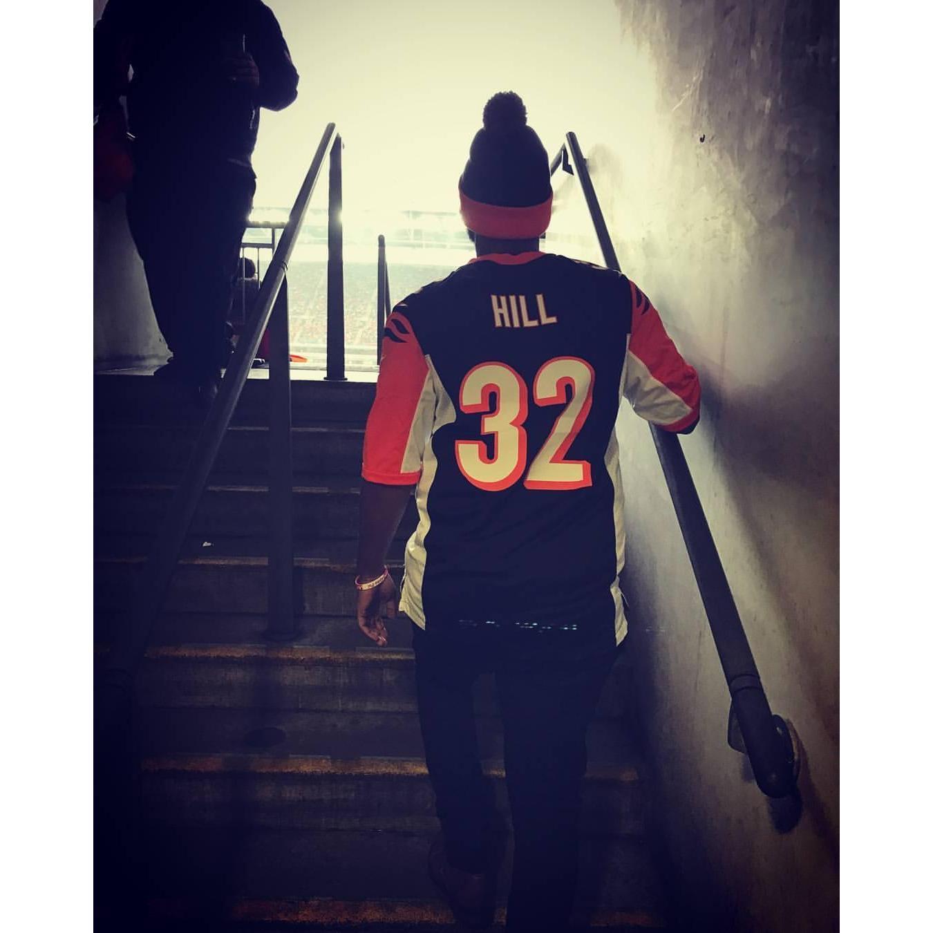 Our first trip ever! We went to London to see the Bengals lose in 2016 lol